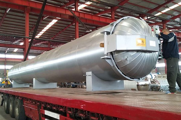 膠管硫化罐發貨