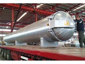 膠管硫化罐發貨